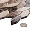 Andova Tiles SAMPLE Channing Elongated Hex 1 x 25 Marble Honeycomb Mosaic Wall  Floor Tile SAM-ANDCHA134 - alternate 6